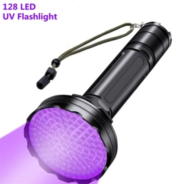 "Ultraviolet Flash light 128 LED" (UV light)