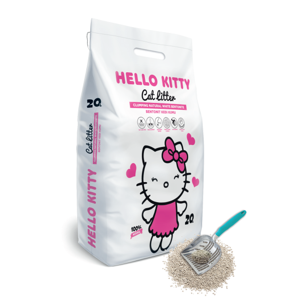 Hello Kitty Bentonite Active Carbon Scent 20L