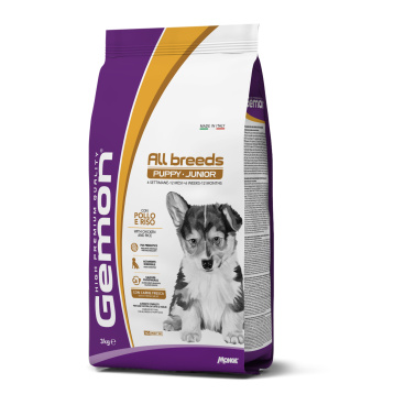 Gemon Dog All Breeds Puppy & Junior 3kg (Dry food)