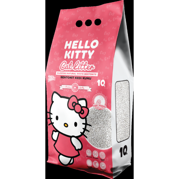 Hello Kitty Bentonite Baby Powder Scent 10L