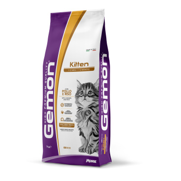 GEMON CAT KITTEN CHICKEN/RICE Kg.7 (Dry food)