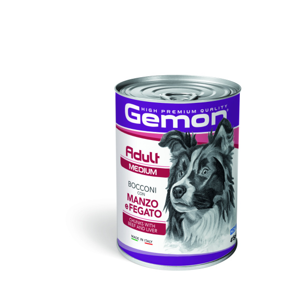 GEMON D MED.ADULT BEEF/LIVER GR.415
