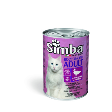 SIMBA CAT WITH FOWL AND DUCK GR.415 (Wet food)