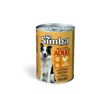 SIMBA DOG WITH CHICKEN/TURKEY GR.415