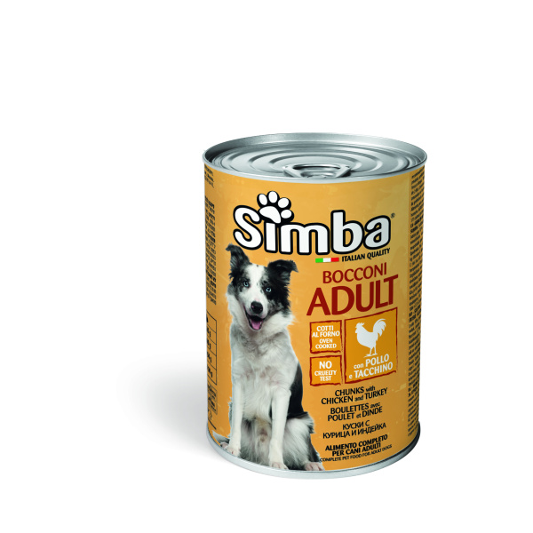 SIMBA DOG WITH CHICKEN/TURKEY GR.415
