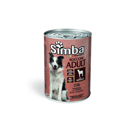 Simba Dog with Lamb 415gr (Box of 24 Cans)