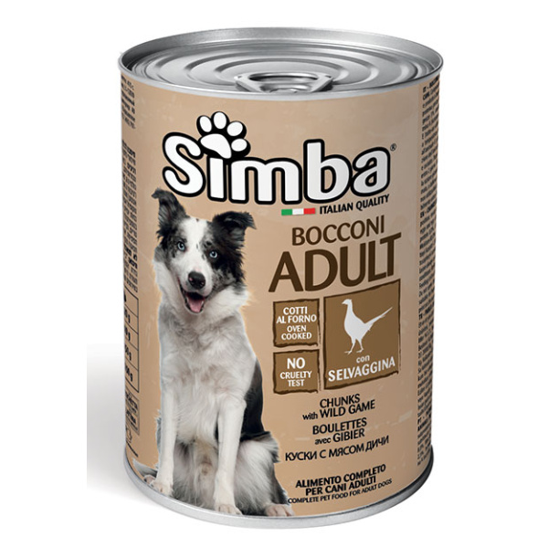 Simba Dog with Wild Games 415gr (Box of 24 Cans)