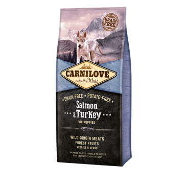 Carnilove Salmon & Turkey for Puppies 12 kg