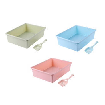 "Cat litter box With Scoop ,0049  38*28.5*10"