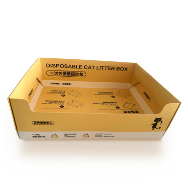 "Disposable cat litter box 38*29*12cm"