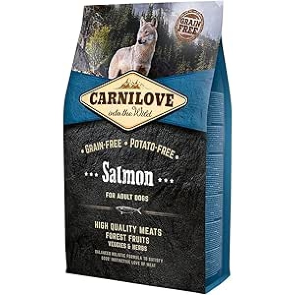 Carnilove Salmon for Adult 4 kg (Dry Food)