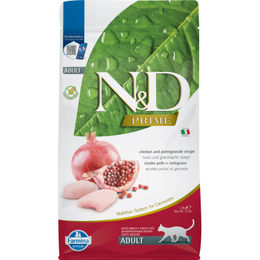 FARMINA N&D PRIME CAT CHICKEN&POM. ADULT Kg.1,5 (Dry Food)
