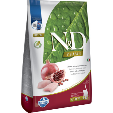 FARMINA N&D PRIME CAT CHICKEN&POMEGRANATE KITTEN Kg.5 (Dry Food)