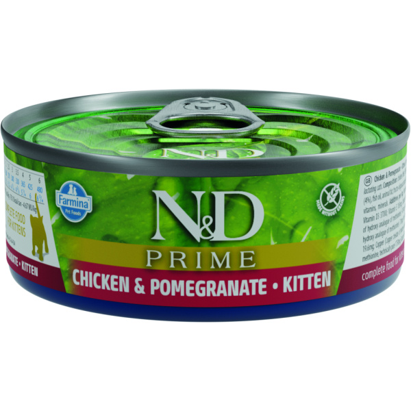 FARMINA N&D CAT PRIME CHICKEN & POMEGRANATE KITTEN (Wet Food)