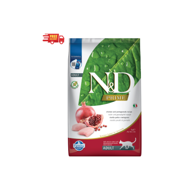 FARMINA N&D PRIME CAT CHICKEN&POMEGRANATE ADULT Kg.5 (Dry Food)
