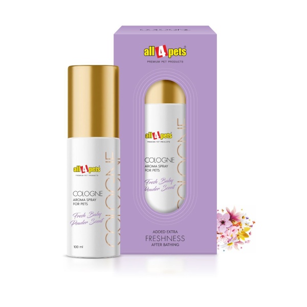 All 4 Pets Cologne Fresh Baby Powder 100ml