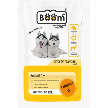BOOM DOG DRY FOOD CHICKEN FLAVOR 20KG (Dry Food)