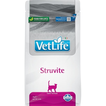 Farmina Pet Foods Vet Life Struvite cat Food, 2 kg (Dry food)