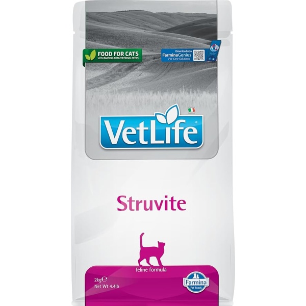 Farmina Pet Foods Vet Life Struvite cat Food, 2 kg (Dry food)