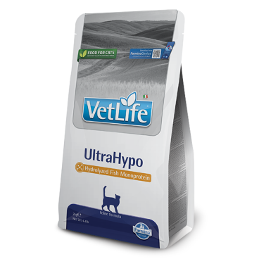 Farmina Vetlife UltraHypo Dry Cat Food - 2 Kg (Dry food)