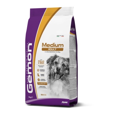 Gemon Dog Medium Adult Chicken 3kg (Dry Food)
