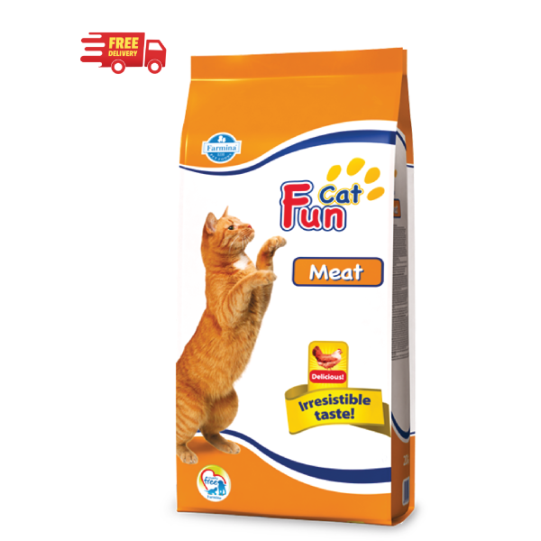 Farmina Fun Meat Dry Cat Food - 20 kg (Dry food)
