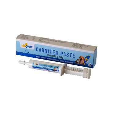 Carnitek Paste for dogs & cats Boosts immunity, Sprint performance, Energy & Endurance 15ml