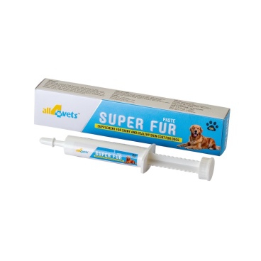 Super fur for shiny and healthy skin coat paste for Dogs 15 ml