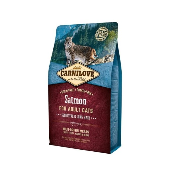 Carnilove Salmon Dry Cat Food - 2 kg (Dry Food)
