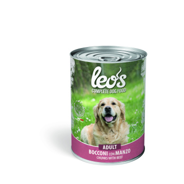 Leo’s Complete Dog Adult with Beef 415g (Wet food)