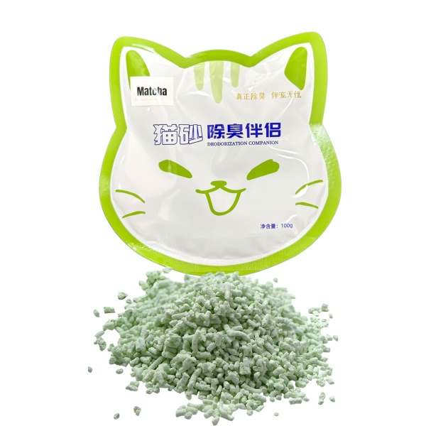 Cat Litter Deodorization Companion with Matcha 100g - Image 3