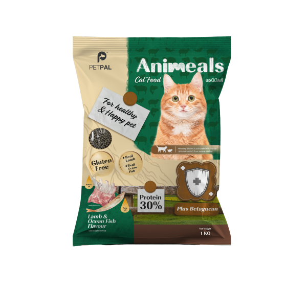 ANIMEALS CAT FOOD LAMB & OCEAN FISH FLAVOR (Dry Food)