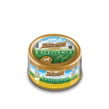 Princess Cat Excellence – Pacific Tuna with Rice & Sweet Corn 70g (Wet Food)