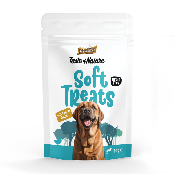 Prince Semi Moist Treats with Fresh Duck 100g