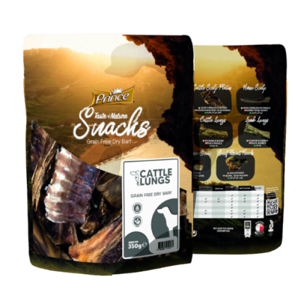 Taste Of Nature Snacks – Cattle Lungs 350g
