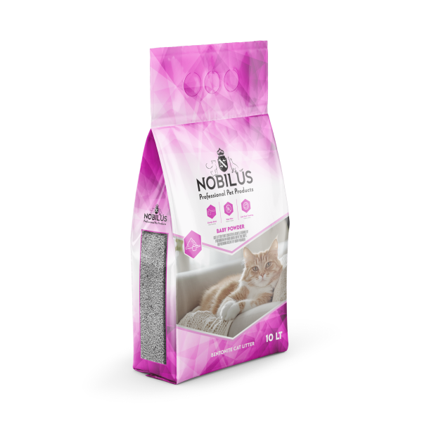 Nobilus Premium Cat Litter Baby Powder