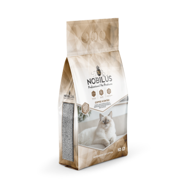 Nobilus Premium Cat Litter Coffee 10L
