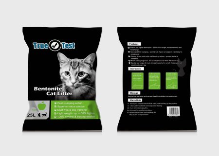 True Test Bentonite Cat litter Apple Scent 25L