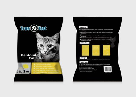 True Test Bentonite Cat litter Lemon Scent 25L