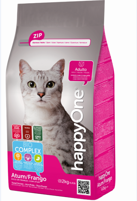 HappyOne Adult Cat Tuna/Chicken 2Kg (Dry food)