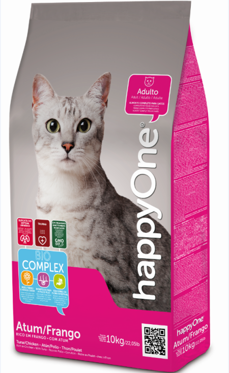 HappyOne Adult Cat Tuna/Chicken 10Kg (Dry food)