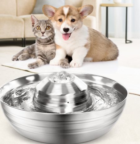 Stainless Steel 360 Water Feeder