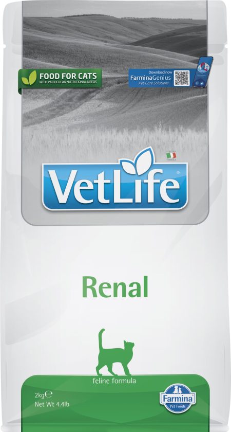 VET LIFE NATURAL CAT RENAL KG 2 (FARMINA) (Dry Food)