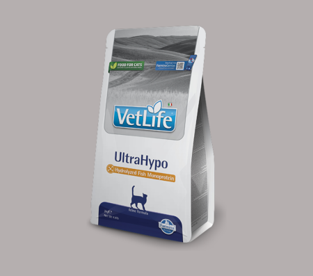 Farmina Vetlife UltraHypo Dry Cat Food - 2 Kg (Dry food)