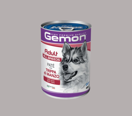 Gemon Dog Adult Pate with Beef Tripe 400g (Wet food)