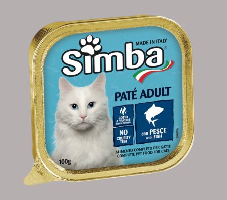 SIMBA CAT PATE WITH FISH GR.100 (Wet food)