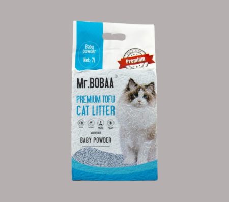 Mr.Bobba Tofu Cat litter Baby Powder Scent 7L