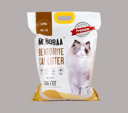 Mr.Bobba Ball Shape Bentonite Cat litter -Coffee Scented