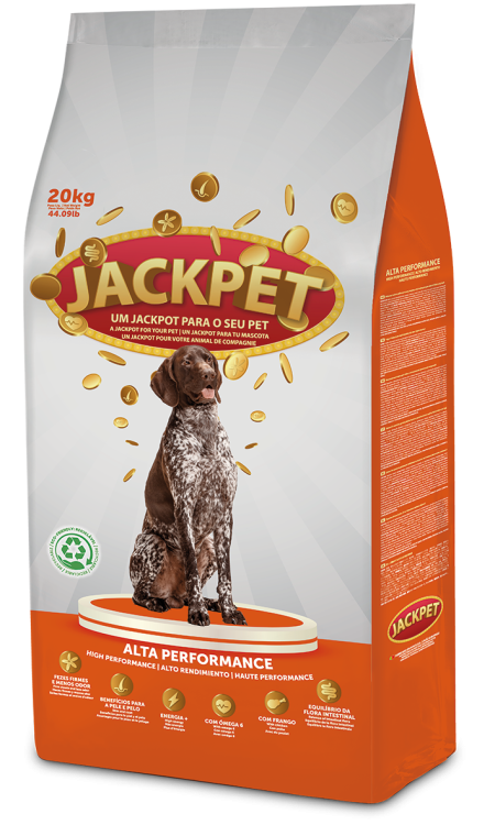 Jackpet Dog High Performance 20kg (Dry Food)