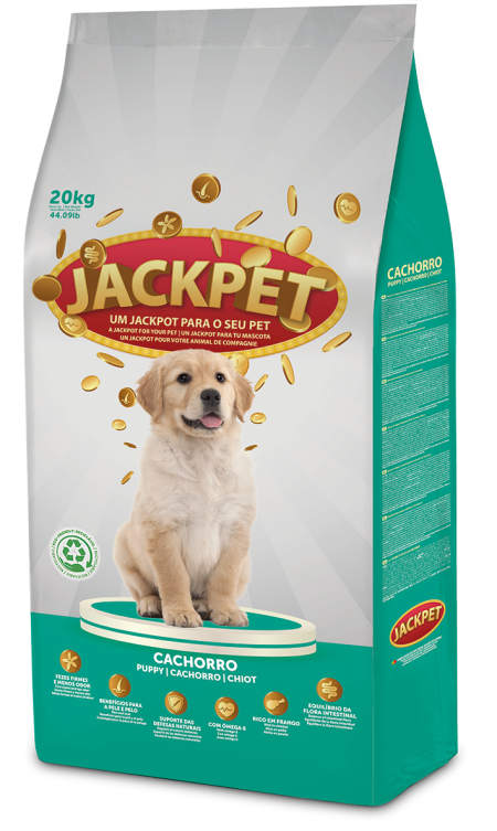 Jackpet Puppy 20kg (Dry Food)